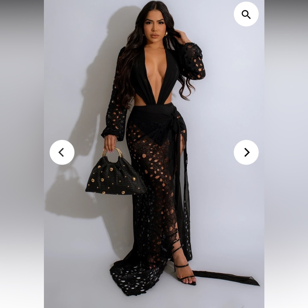 Elegance Lace Skirt Set